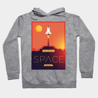 Let's Explore Space Hoodie